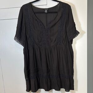 Torrid dark grey blouse